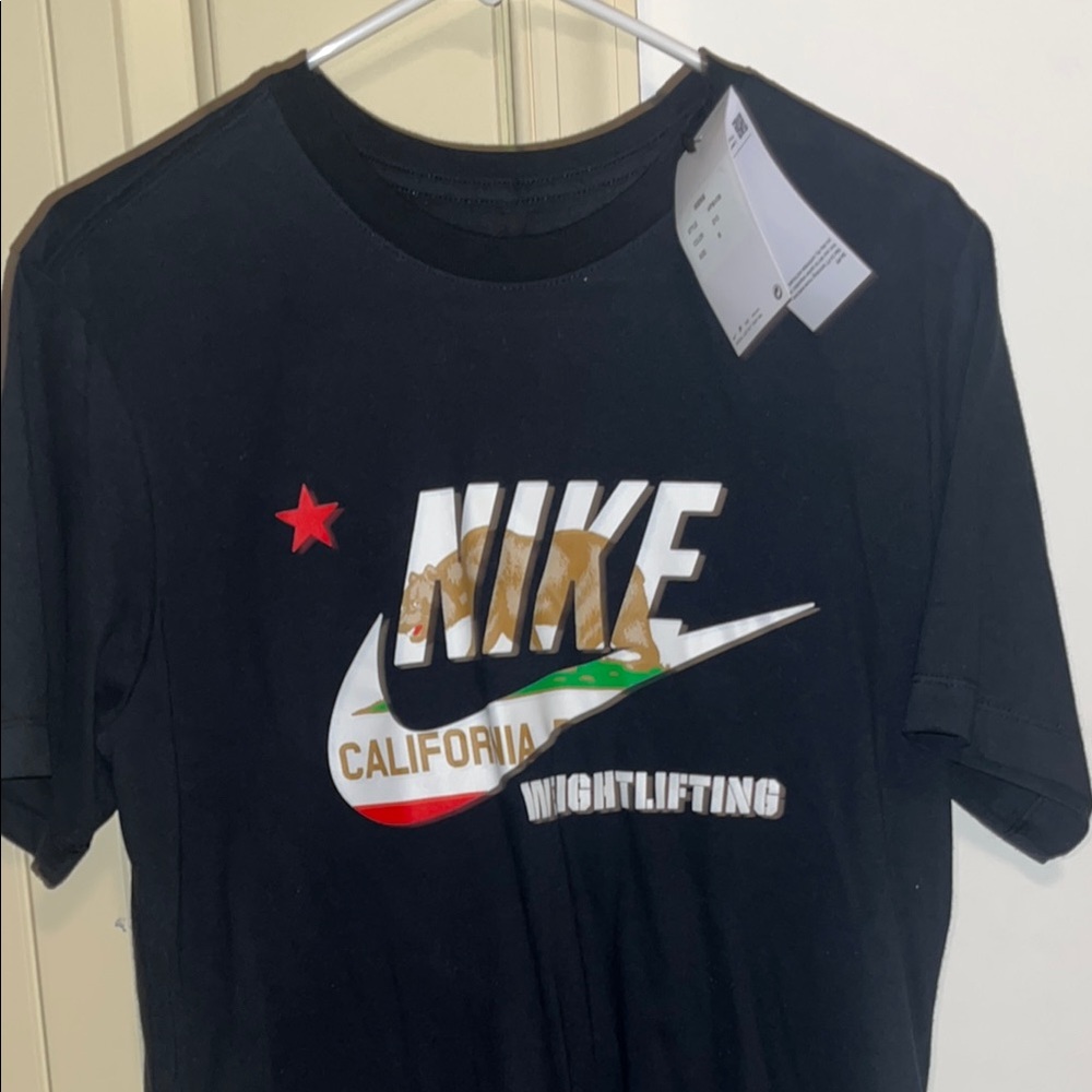 Nike Black California Weightlifting Tee